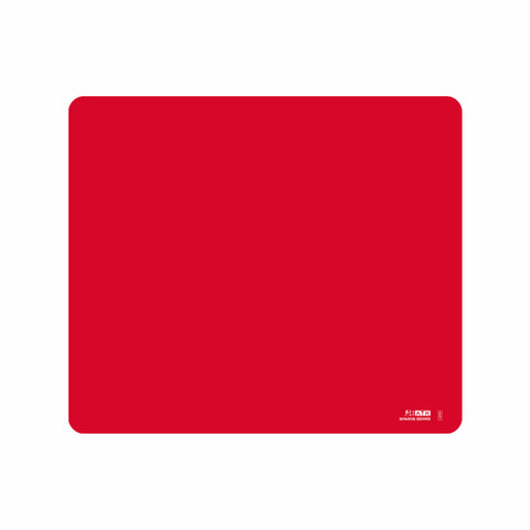 Red ATK Blaze XSoft eSport gaming mouse pad with composite fiber weave surface.