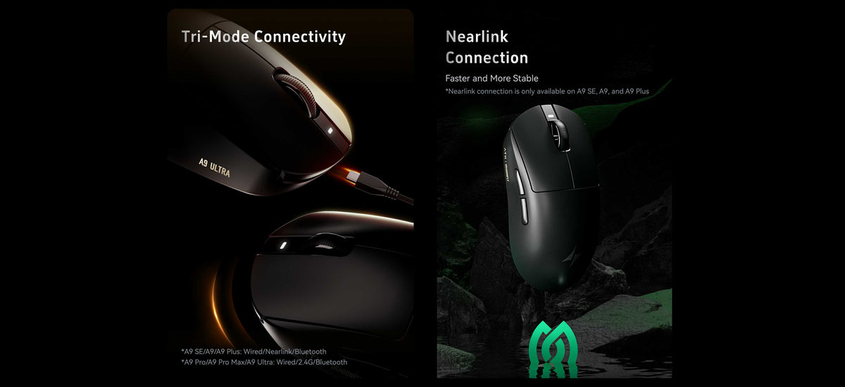 ATK Dragonfly A9 Series Wireless Gaming Mouse - Backseat Gaming