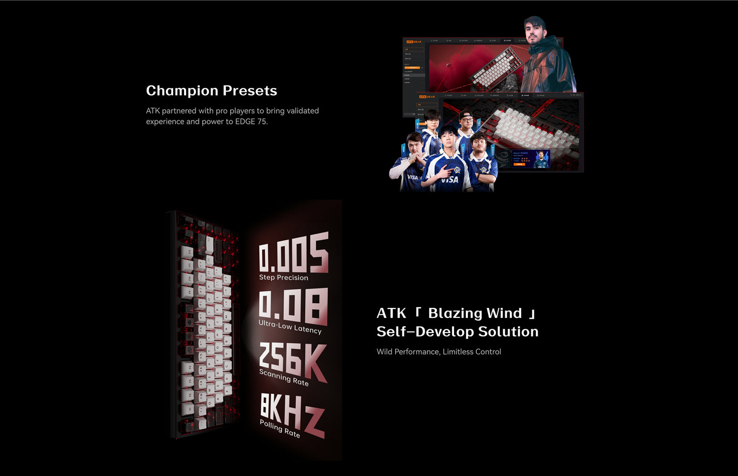 ATK EDGE 75 HE | High-Performance Magnetic Gaming Keyboard