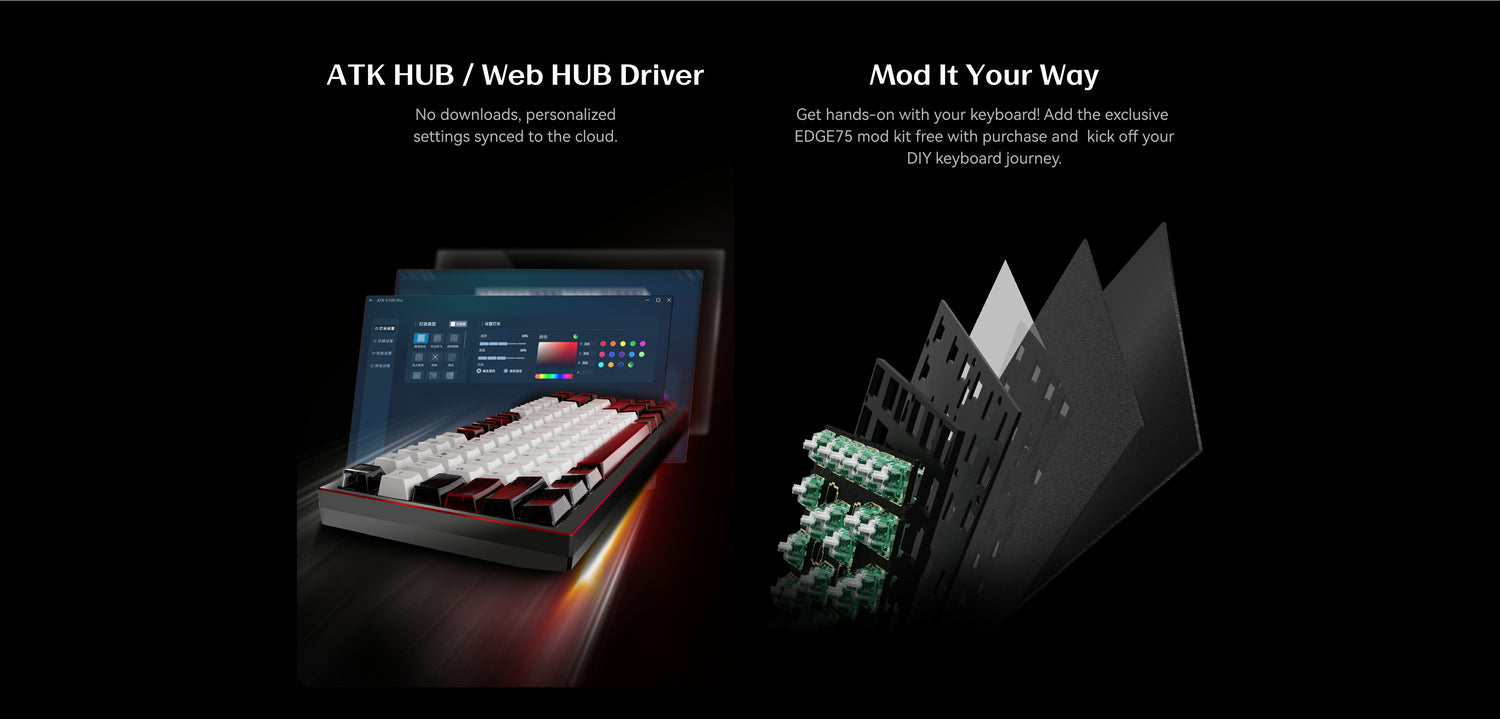 ATK EDGE 75 HE | High-Performance Magnetic Gaming Keyboard