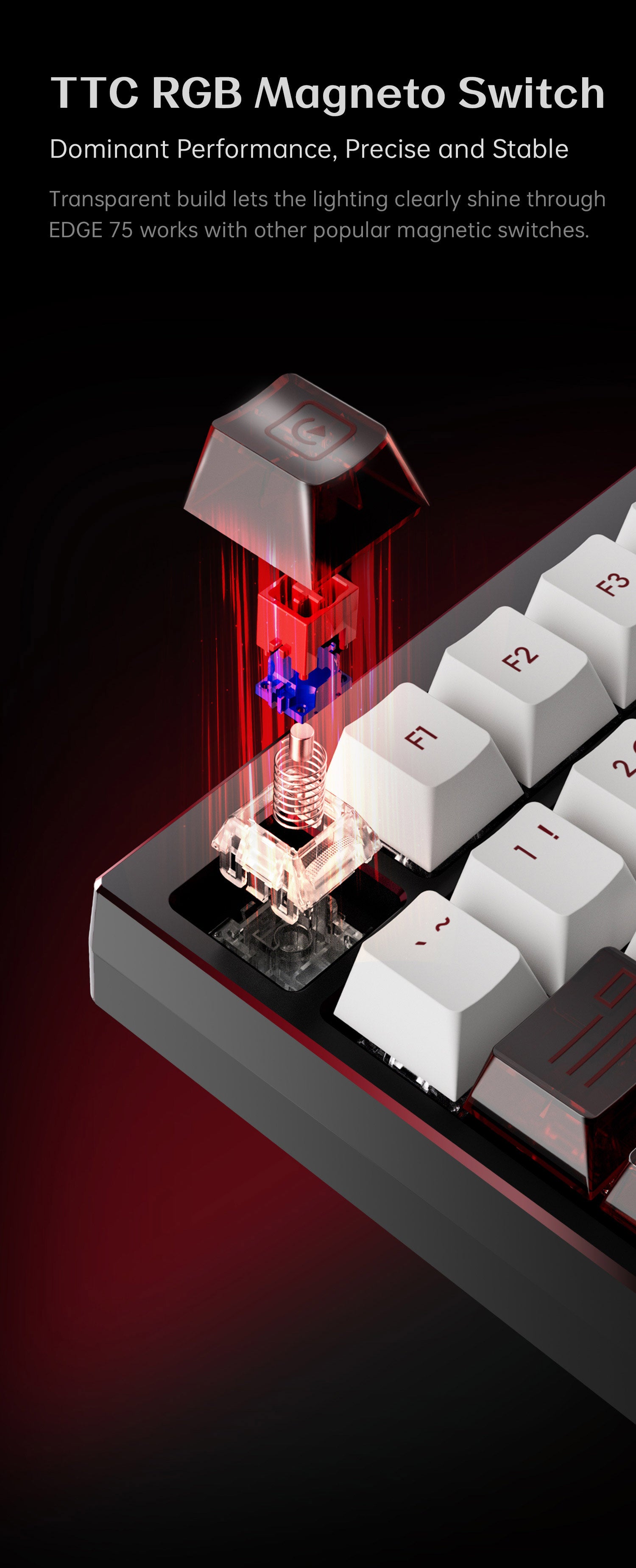 ATK EDGE 75 HE | High-Performance Magnetic Gaming Keyboard