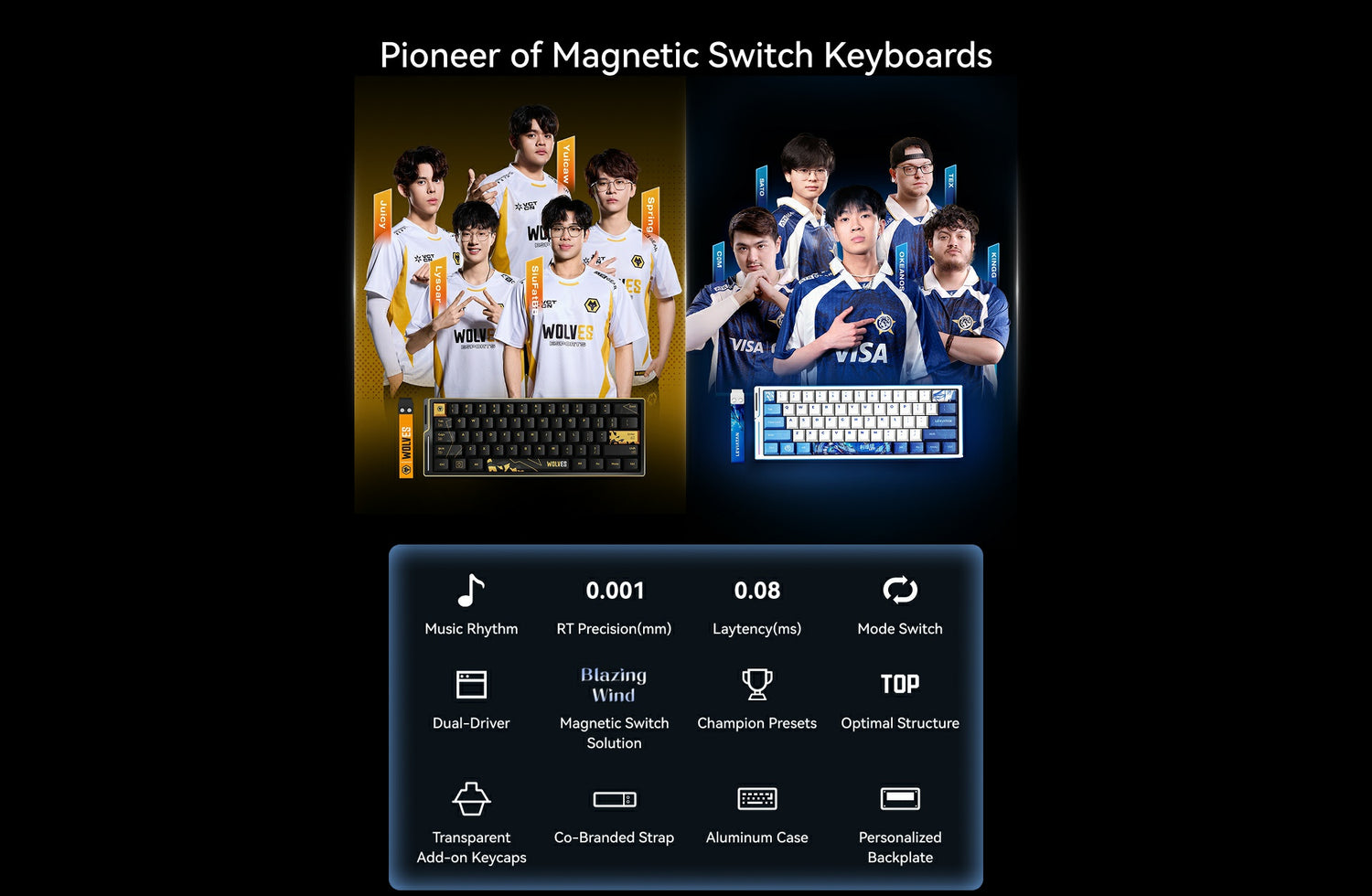 ATK EDGE 60 HE | Esports Magnetic Keyboard
