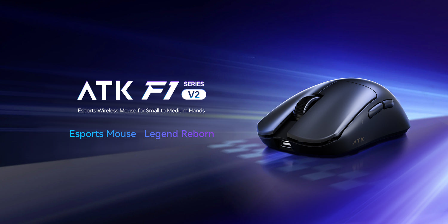 ATK Blazing Sky F1 V2 Series chuột esports cho tay nhỏ đến trung bình