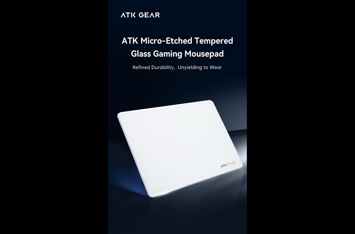 ATK Micro-Etched | Tempered Glass Gaming Mousepad – ATK Gaming Gear