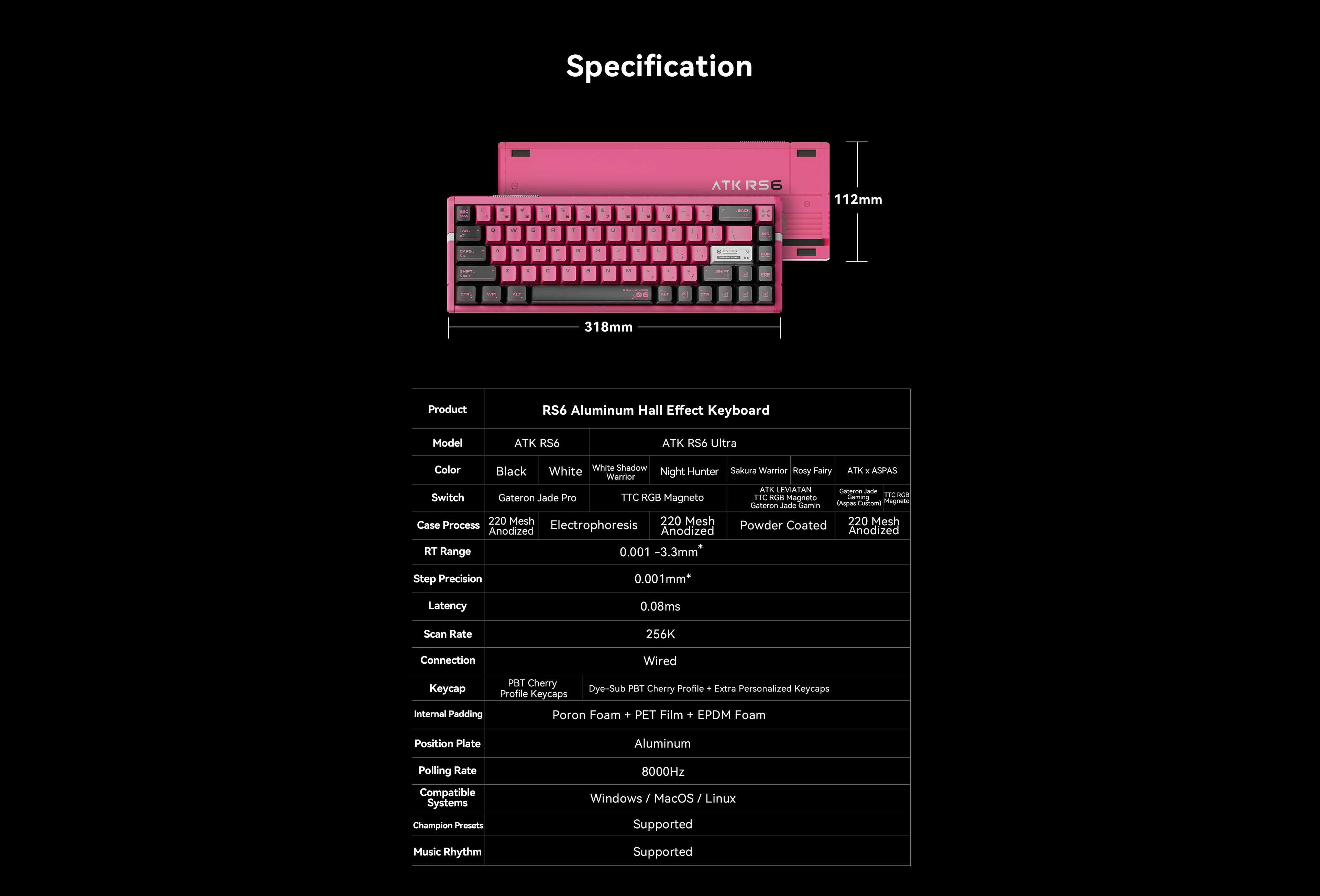 キーボード ATK RS6 aspas edition ATK RS6 Ultra | Aspas Hall Effect Gaming Keyboard – ATK