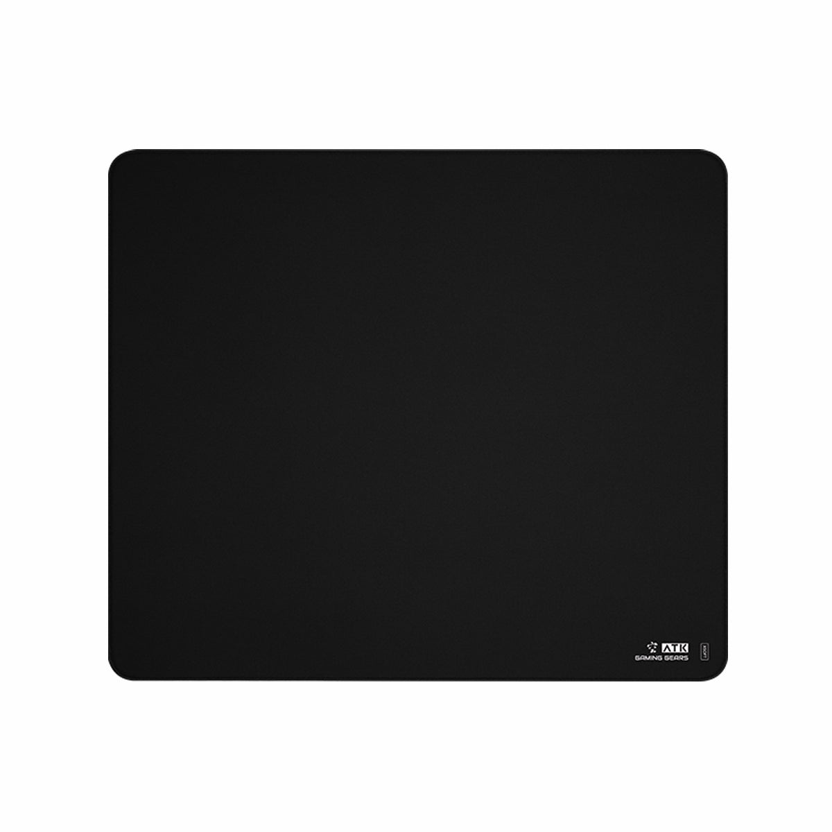 ATK Sky XSoft eSport Gaming Mouse Pad in black, featuring a composite blend fiber weave surface and recessed edge.