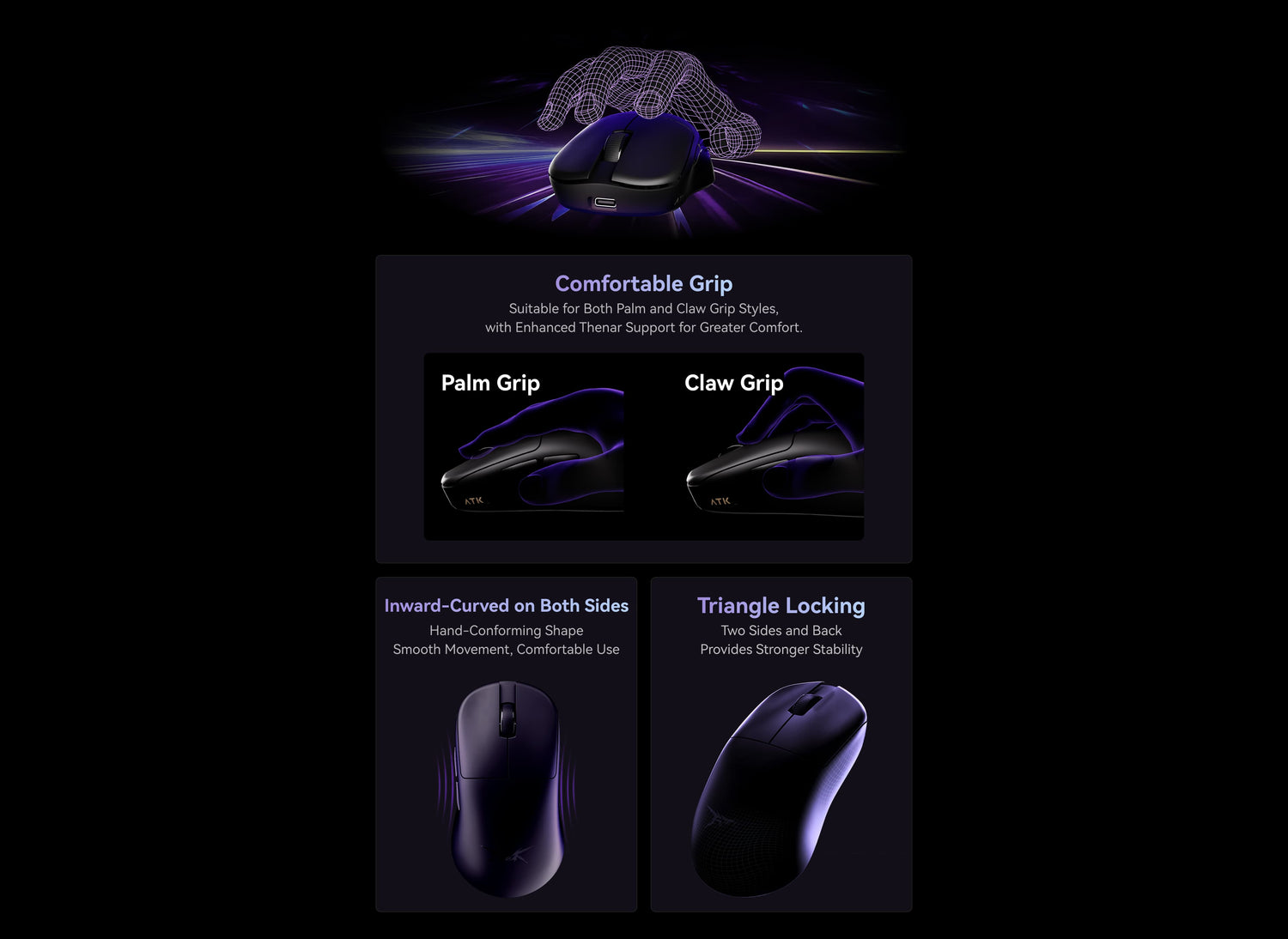 ATK Blazing Sky U2 Wireless Mouse | ATK