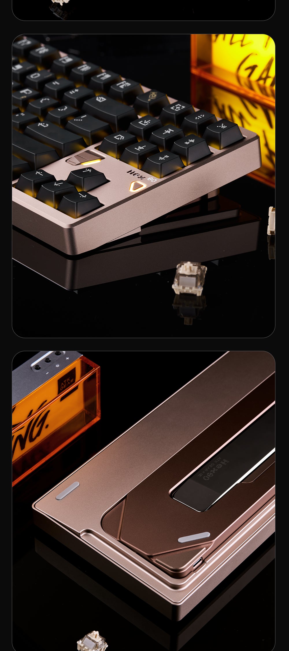 Hex80 TKL Magnetic Switch Keyboard | ATK × QK – ATK Gaming Gear