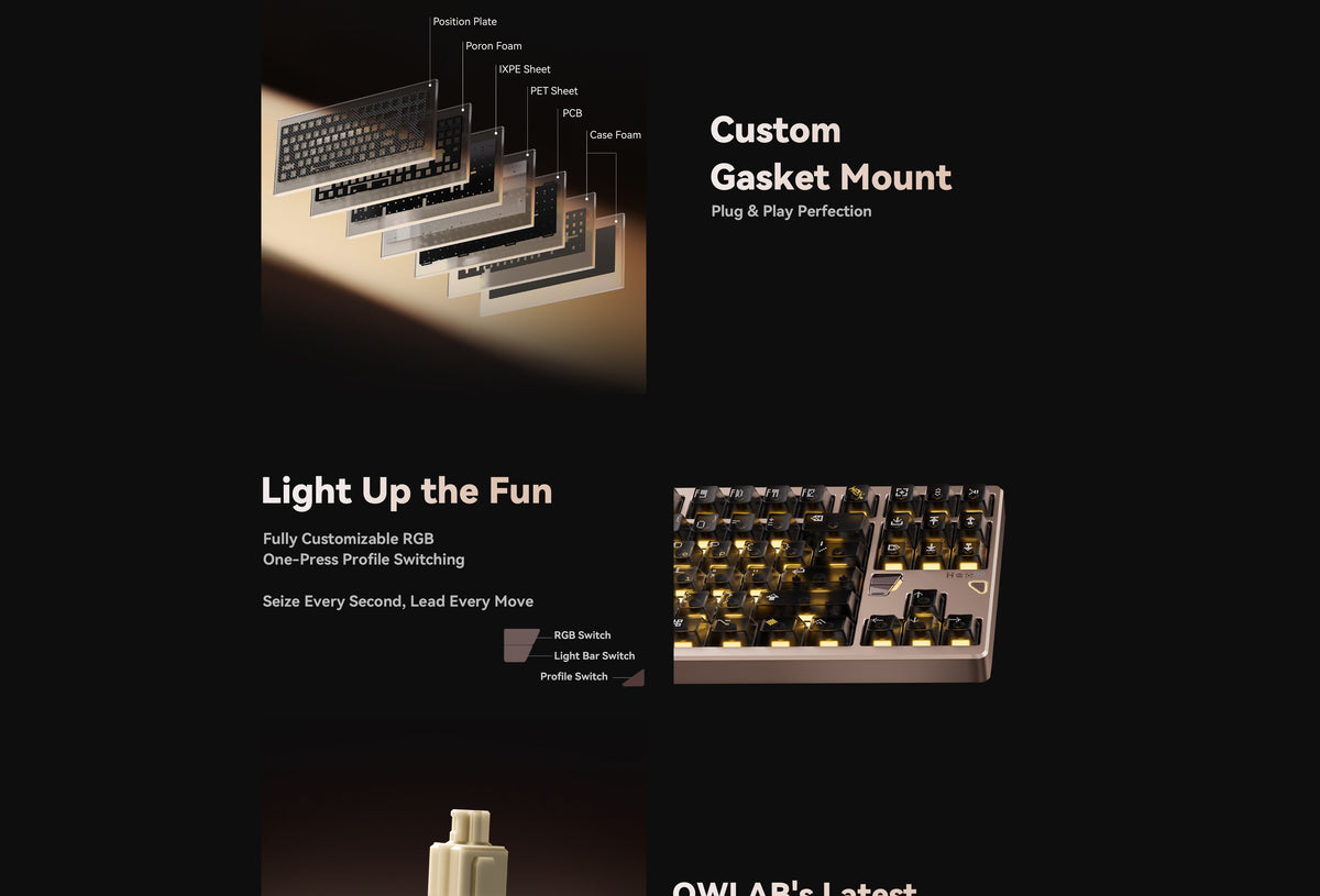 Hex80 TKL Magnetic Switch Keyboard | ATK × QK – ATK Gaming Gear