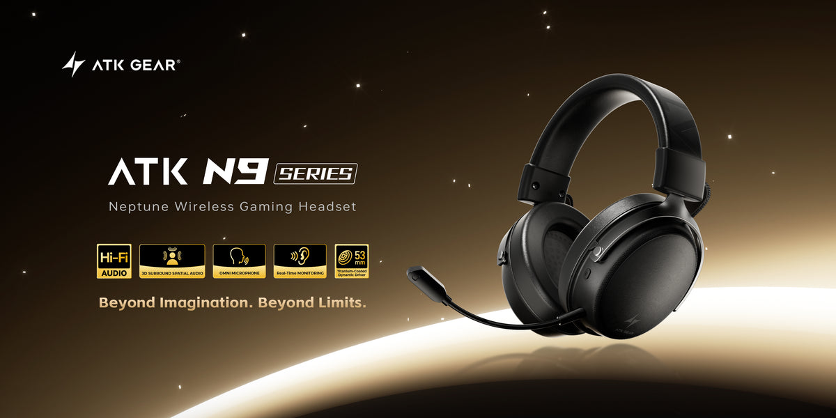 ATK Neptune N9 Ultra eSports Gaming Wireless Headset