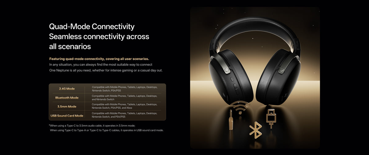 ATK Neptune N9 Ultra eSports Gaming Wireless Headset