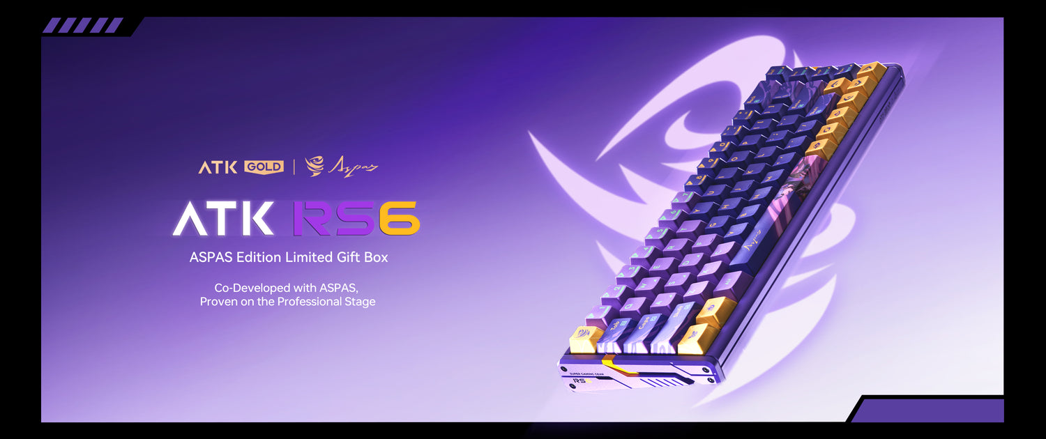 ATK RS6 | Aluminum Hall Effect Gaming Keyboard