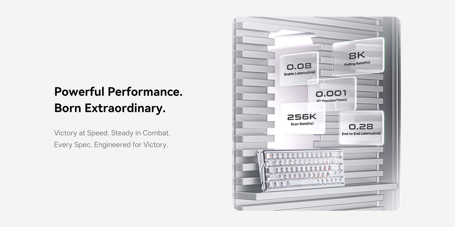 ATK RS6+ Series Aluminum Magnetic Switch Keyboard