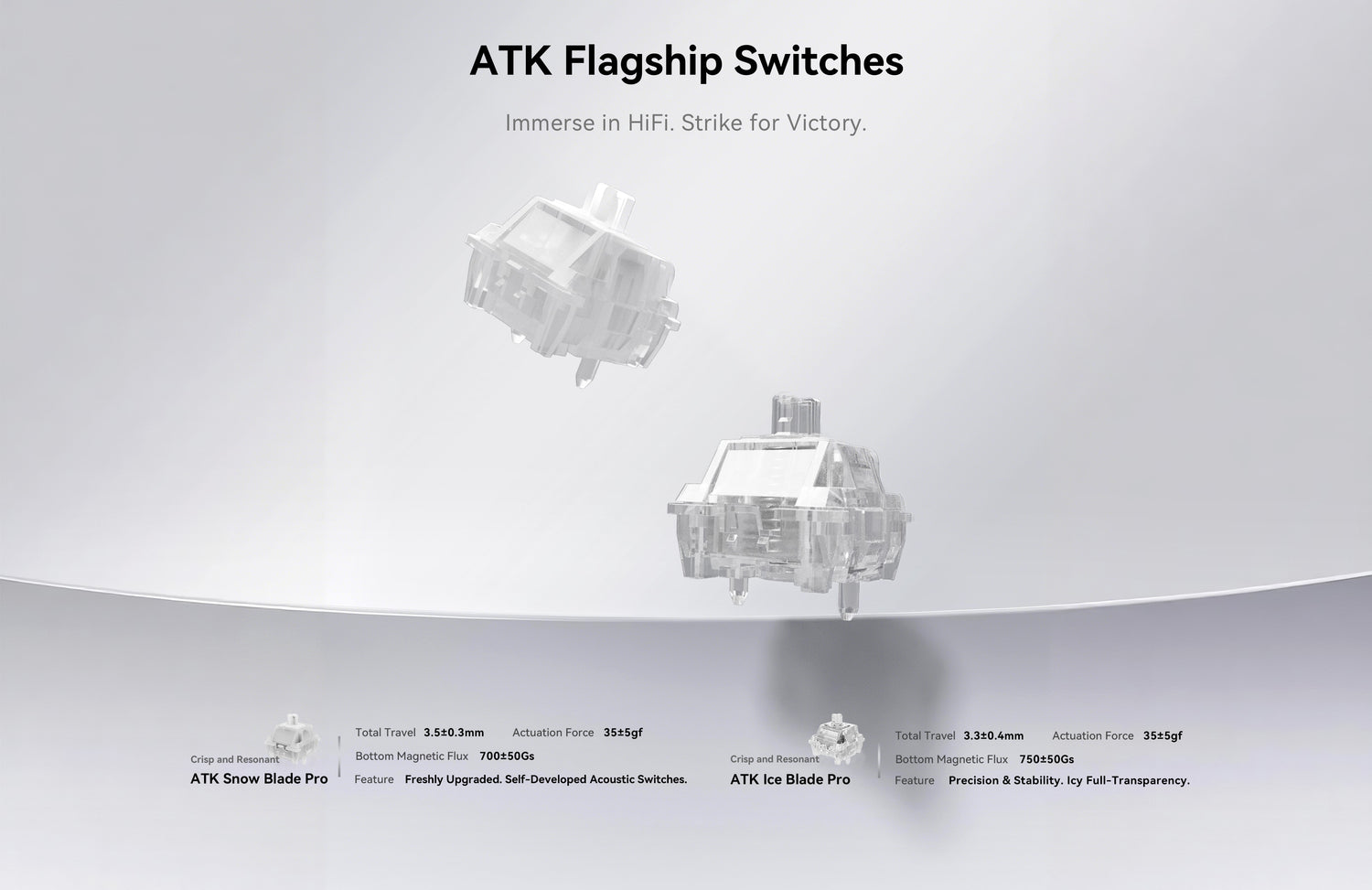 ATK RS6+ Series Aluminum Magnetic Switch Keyboard