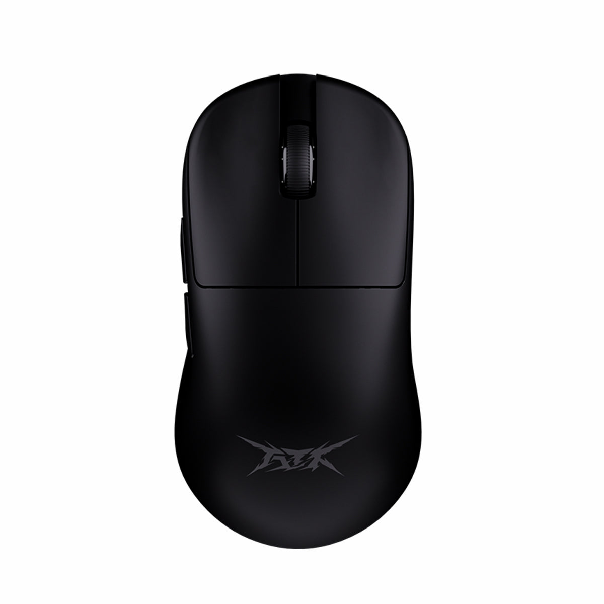 ATK Blazing Sky U2 Series wireless gaming mouse, matte black, ergonomic design with ATK logo on product page.