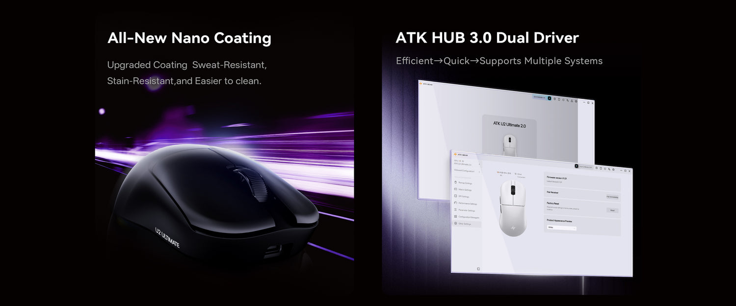 Superlight Wireless Gaming Mouse | 39-45g, PAW3950