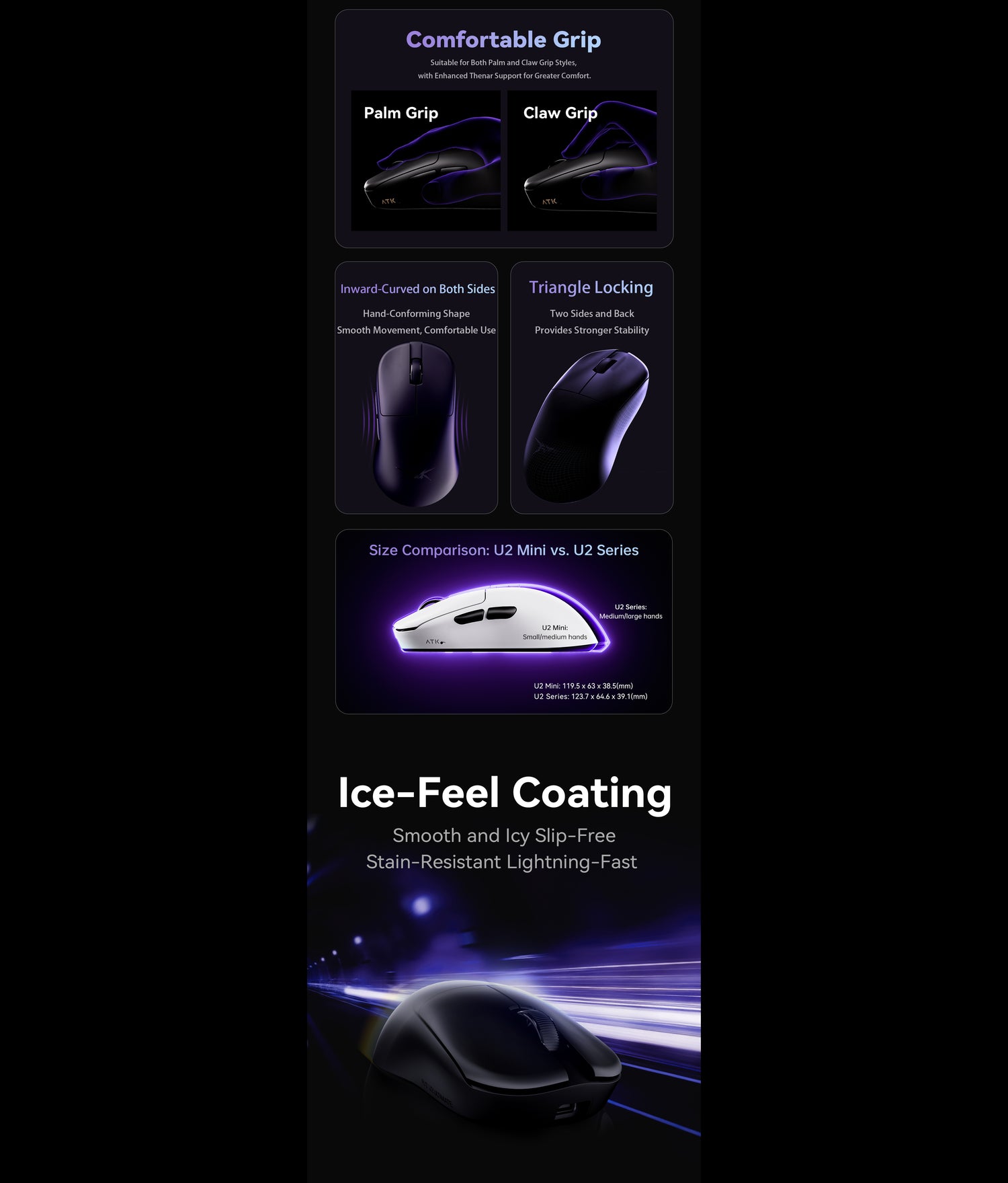 Superlight Wireless Gaming Mice | ATK