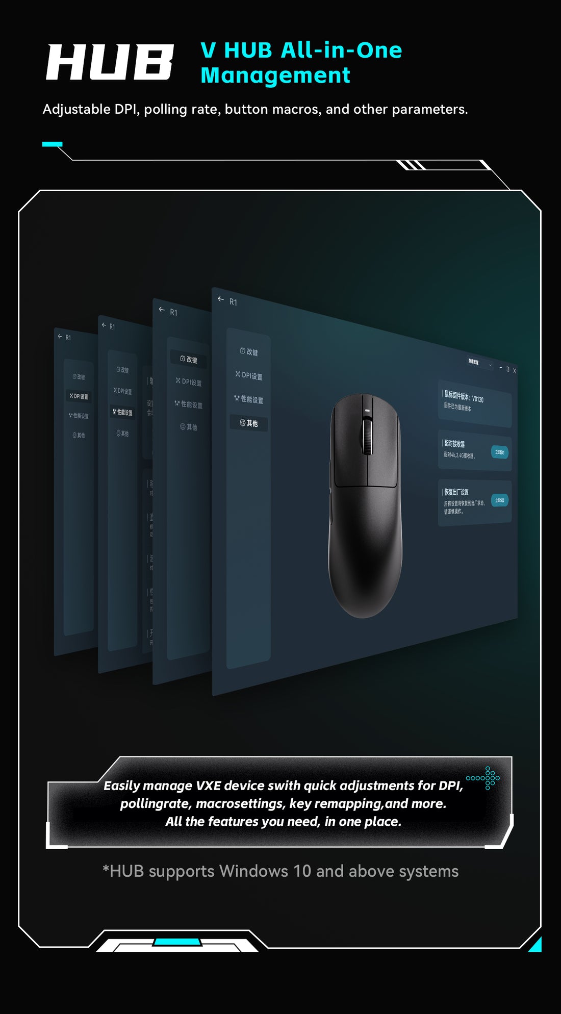 ATK VXE Dragonfly R1 Series | Wireless Gaming Mouse