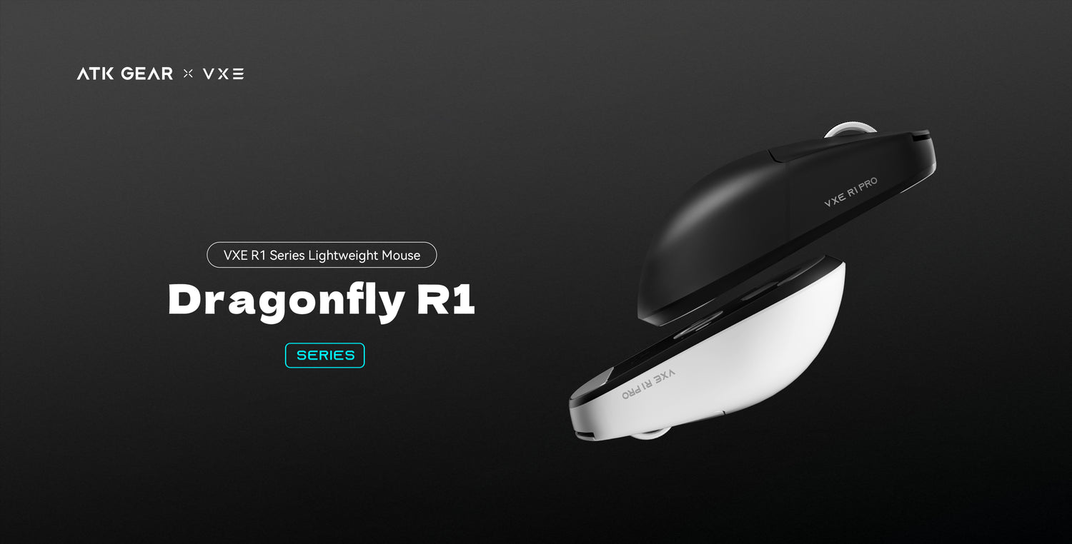 VXE Dragonfly R1 Series màu Black và White