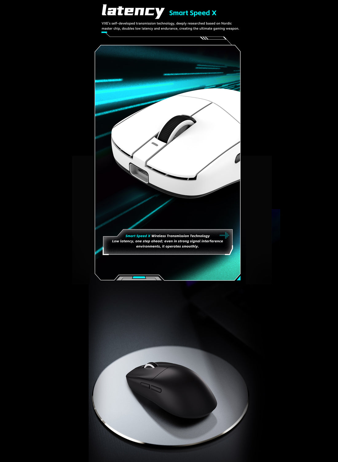 ATK VXE R1 Pro Lightweight Wireless Gaming Mouse - White | Hardware Nest