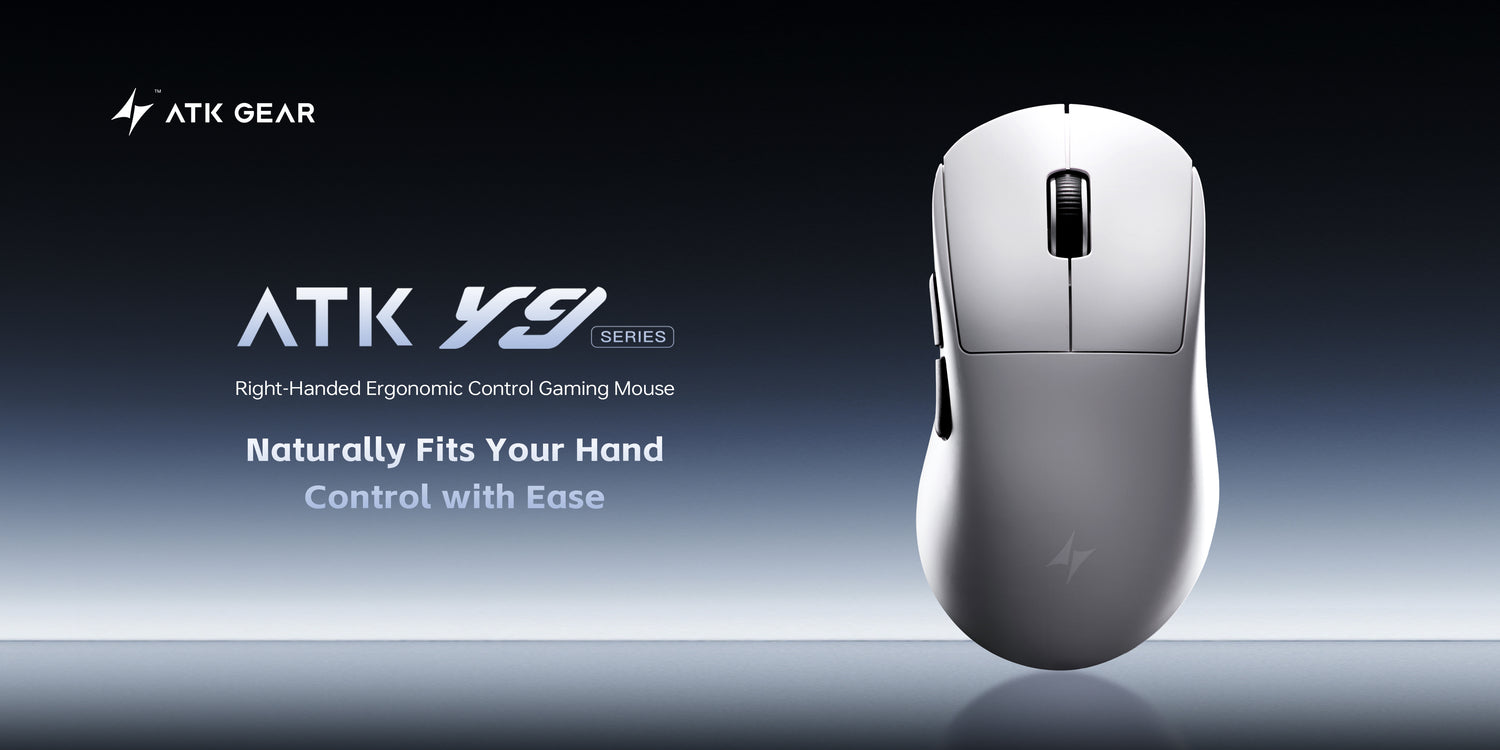 Lightweight Ergonomic Wireless Mouse | 55g, 125-8000Hz