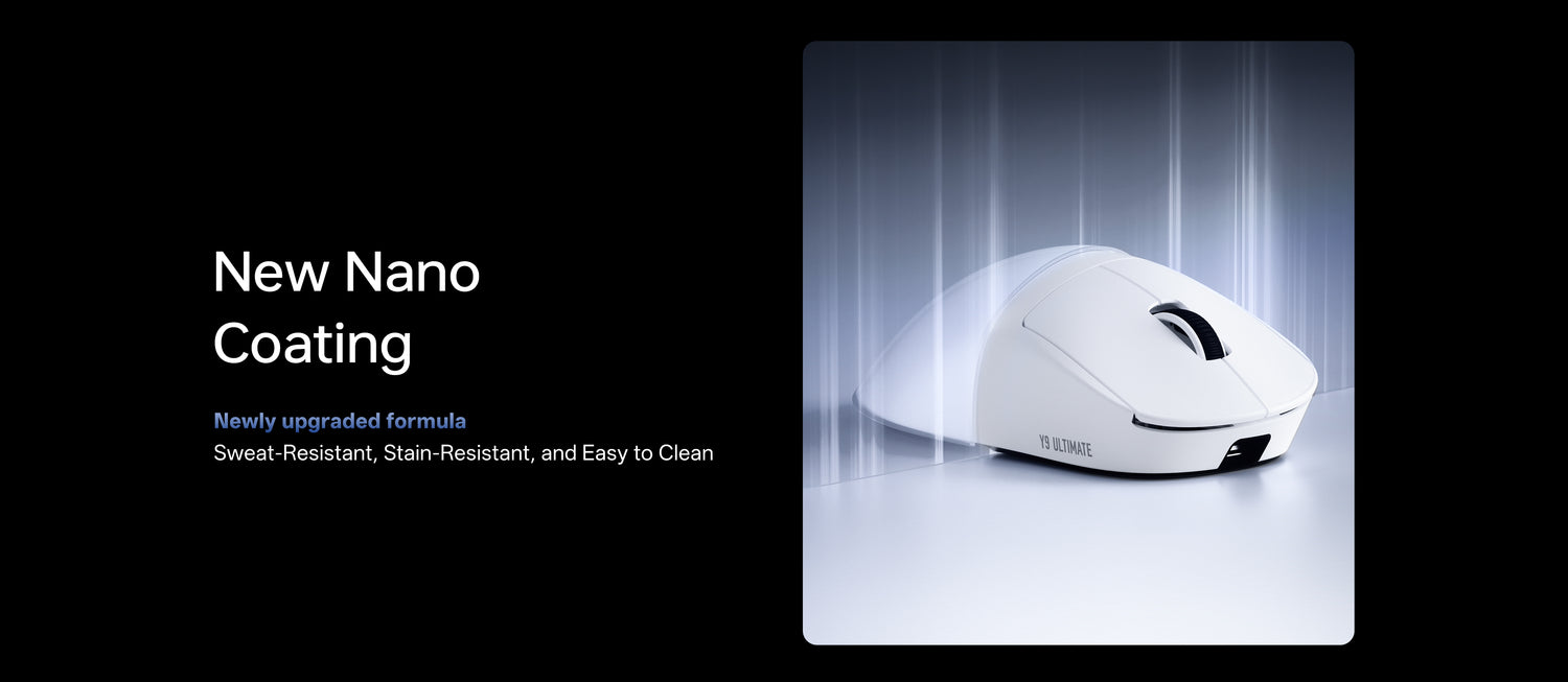 Lightweight Ergonomic Wireless Mouse | 55g, 125-8000Hz
