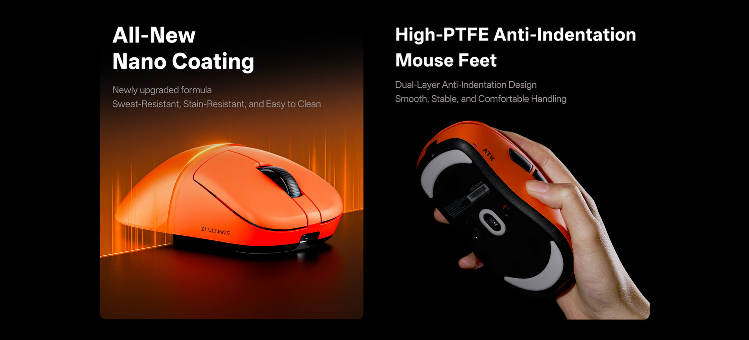 PAW3950 Wireless Gaming Mouse | 54±2g, 8000Hz