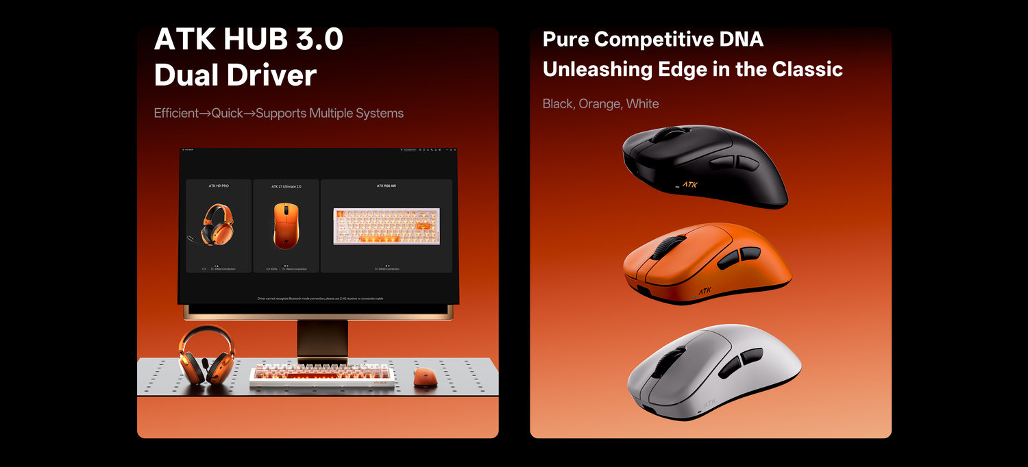 PAW3950 Wireless Gaming Mouse | 54±2g, 8000Hz