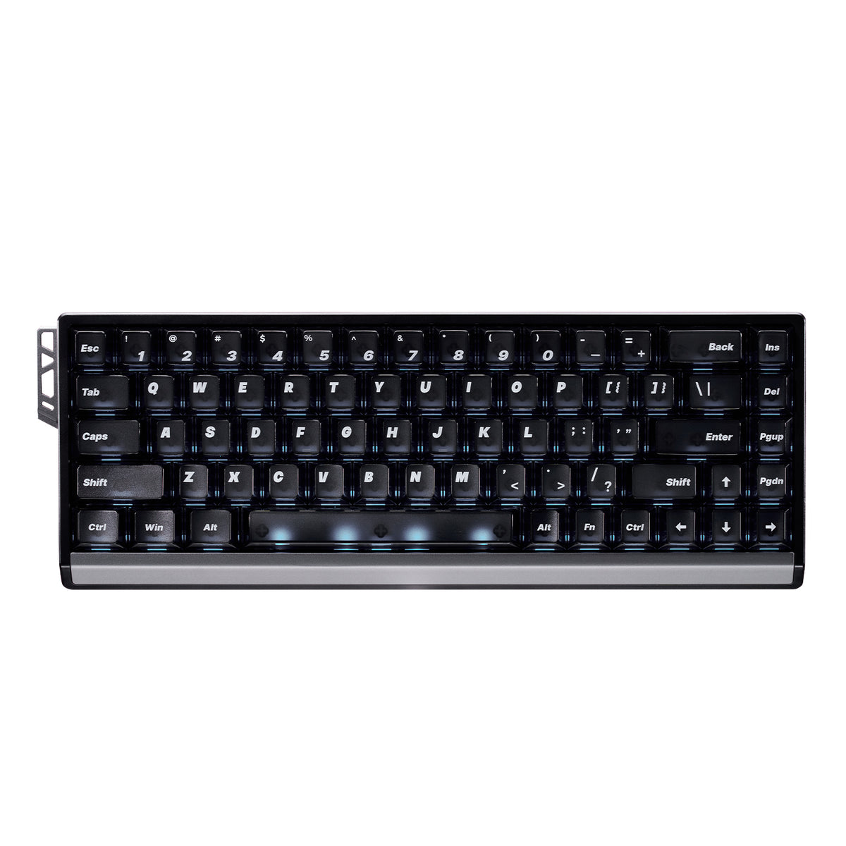 ATK 68 RX eSports Hall Effect Keyboard with frosted PC keycaps and aluminum plate.