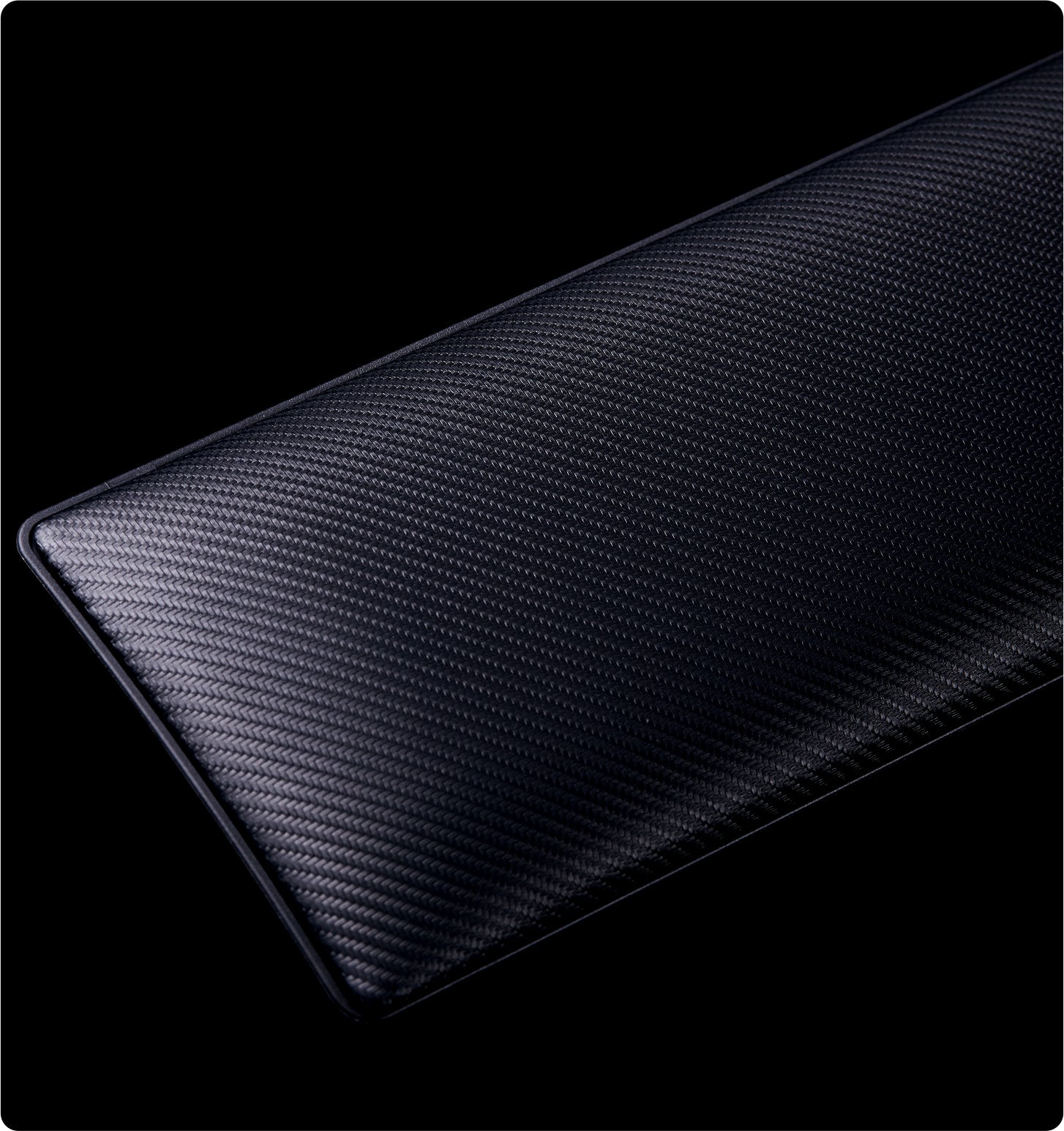 Carbon-Fiber Textured PU Leather