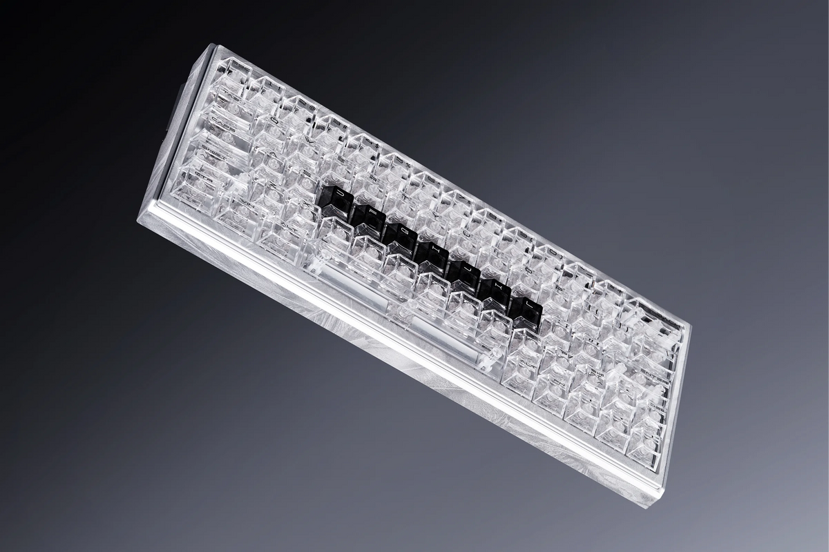 FUZZY 60/63 V2 silver finish display