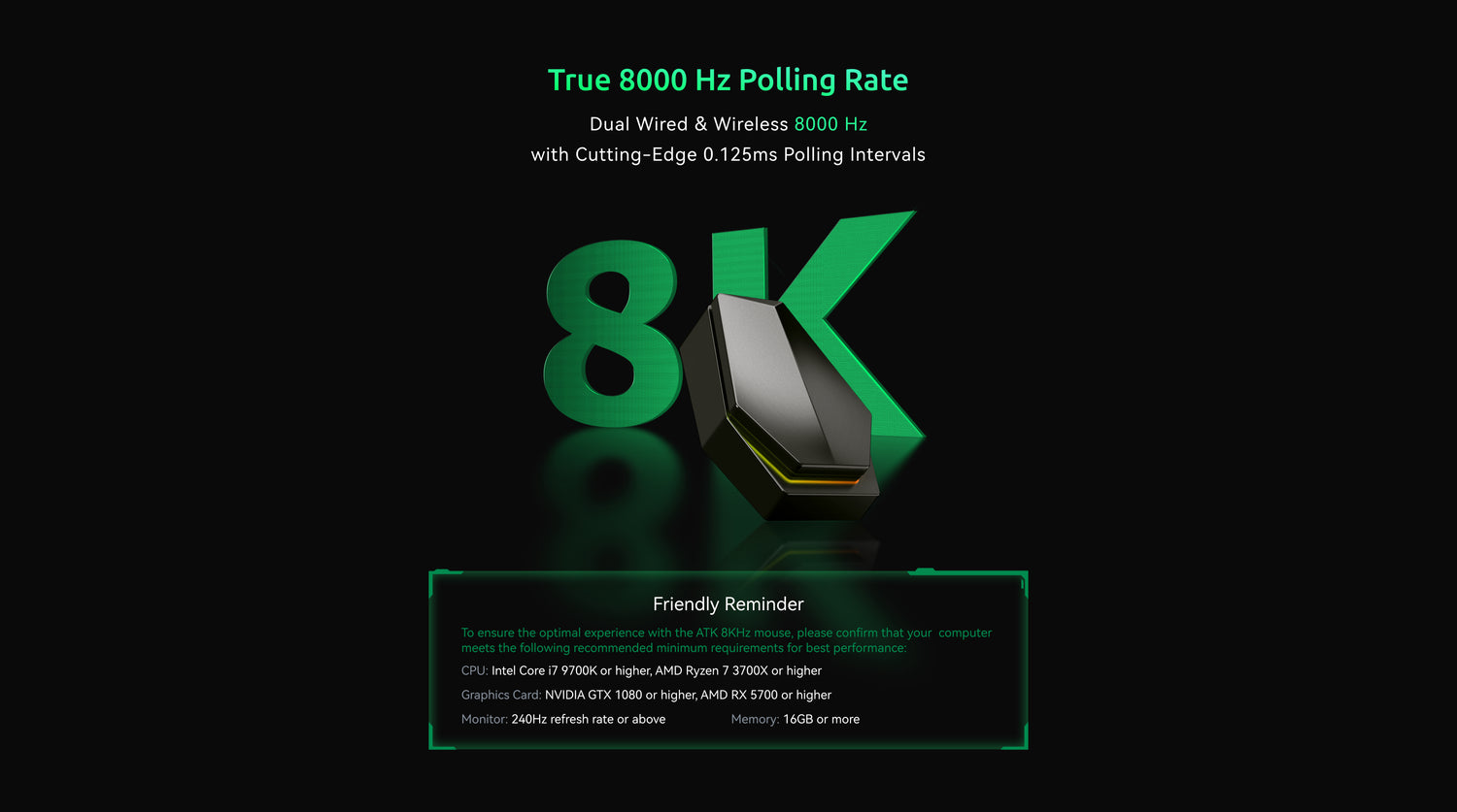 ATK FIERCE X | Lightweight Magnesium Alloy Gaming Mouse