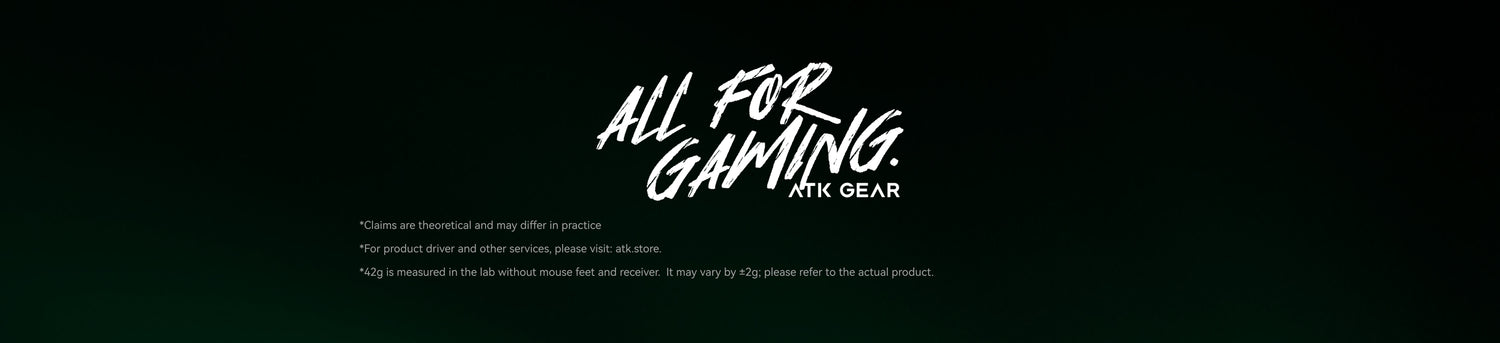 ATK FIERCE X | Lightweight Magnesium Alloy Gaming Mouse