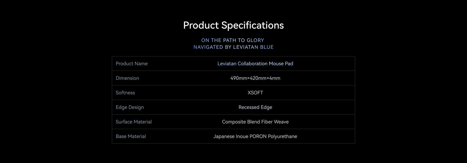 ATK LEVIATAN Esports Pad | Pro Gaming Mouse Pad