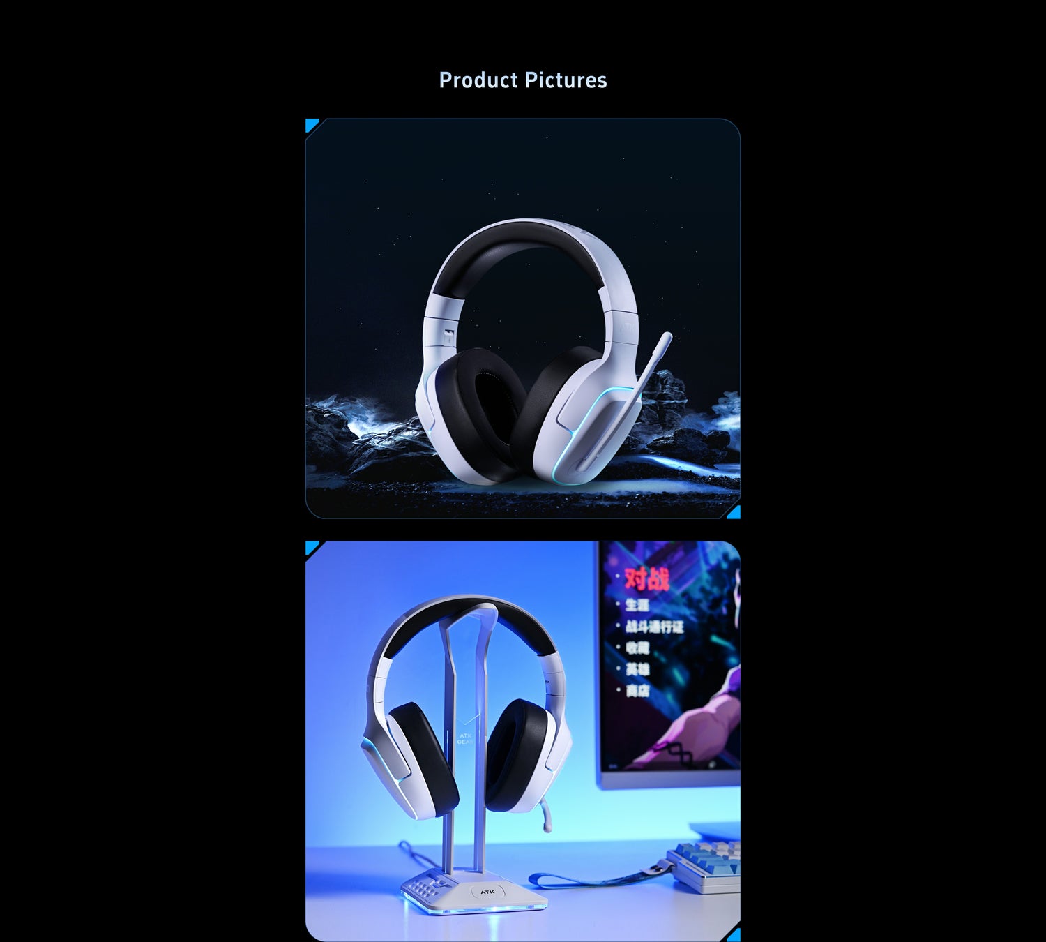ATK Mercury I | Tri-mode Wireless Gaming Headset