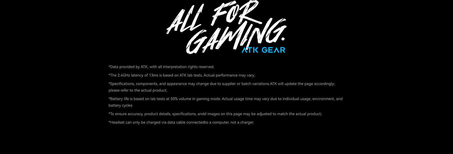 ATK Mercury I | Tri-mode Wireless Gaming Headset