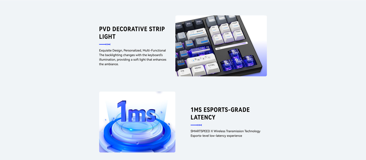 ATK Z87 | Wireless Semi-Aluminum Mechanical Keyboard