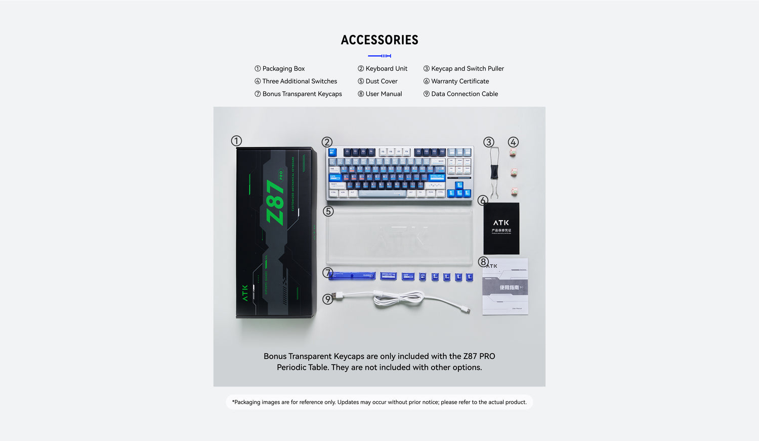 ATK Z87 | Wireless Semi-Aluminum Mechanical Keyboard