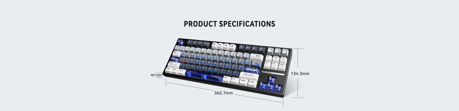 ATK Z87 | Wireless Semi-Aluminum Mechanical Keyboard